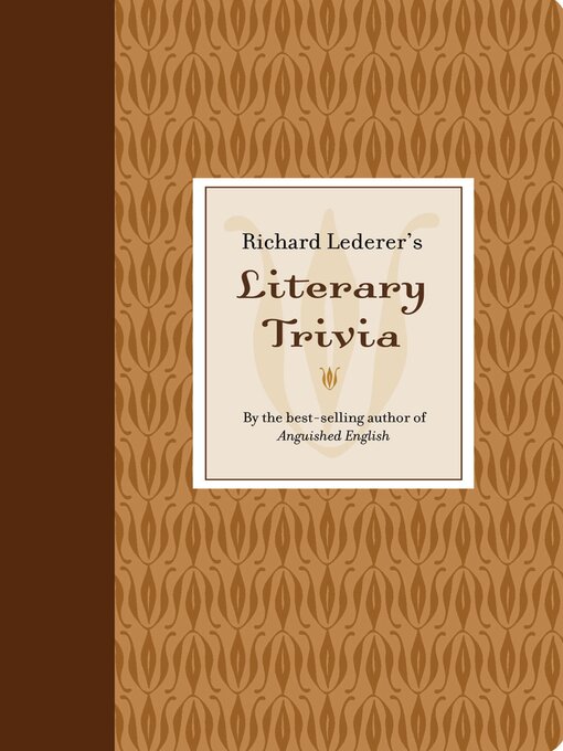 Title details for Richard Lederer's Literary Trivia by Richard Lederer - Available